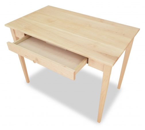 Shaker Desk with Pencil Drawer Maple Maple Corner Woodworks